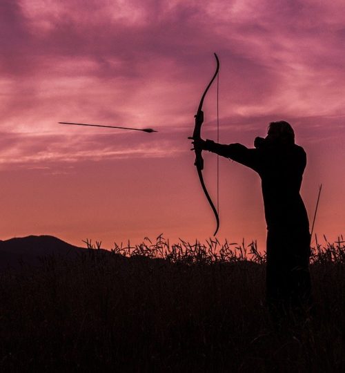archer, archery, sunset-2345211.jpg